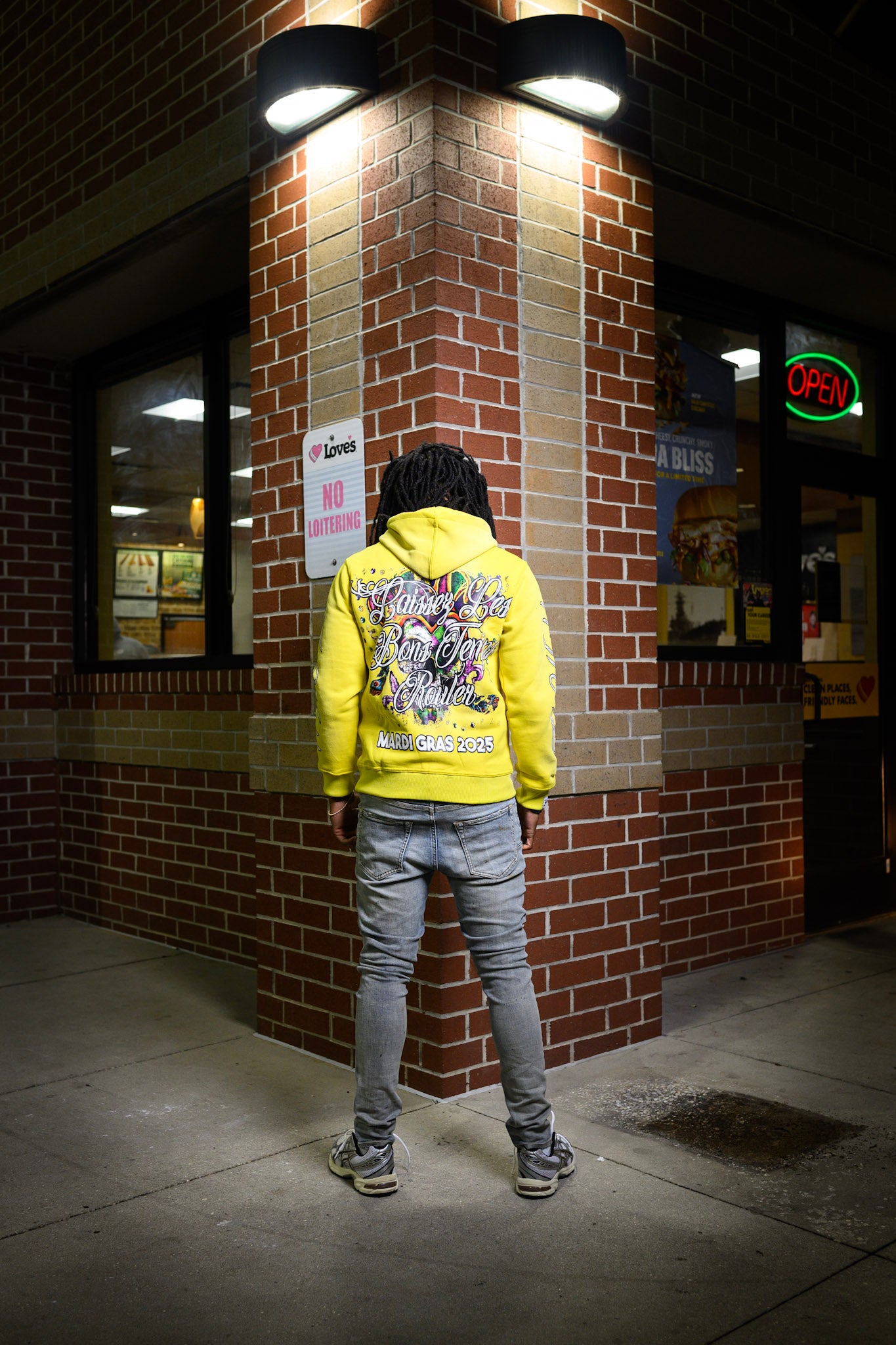 “LET THE GOOD TIMES ROLL” MARDI GRAS HOODIES