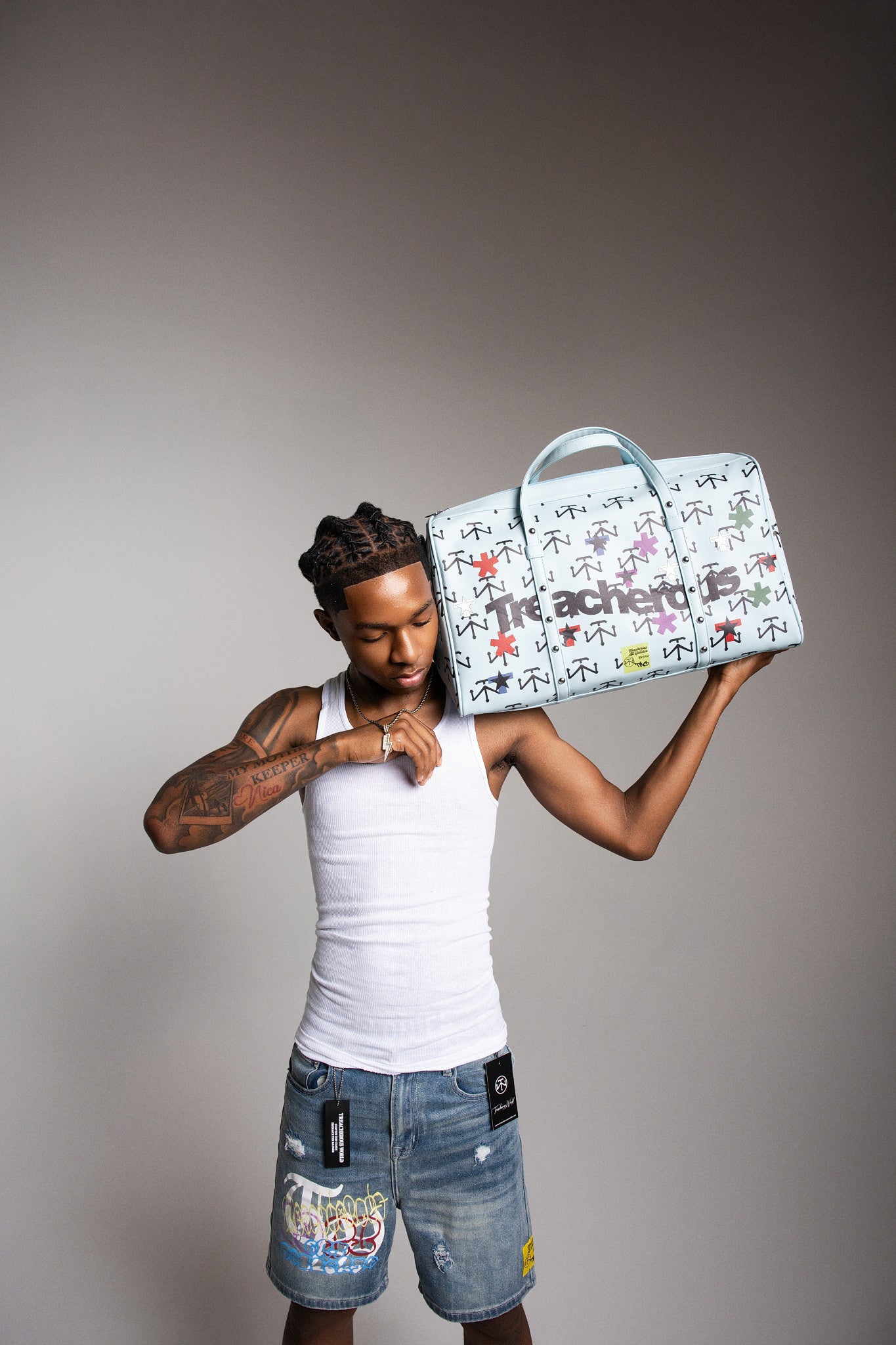 Trs Leather Duffle Bag(preorder)