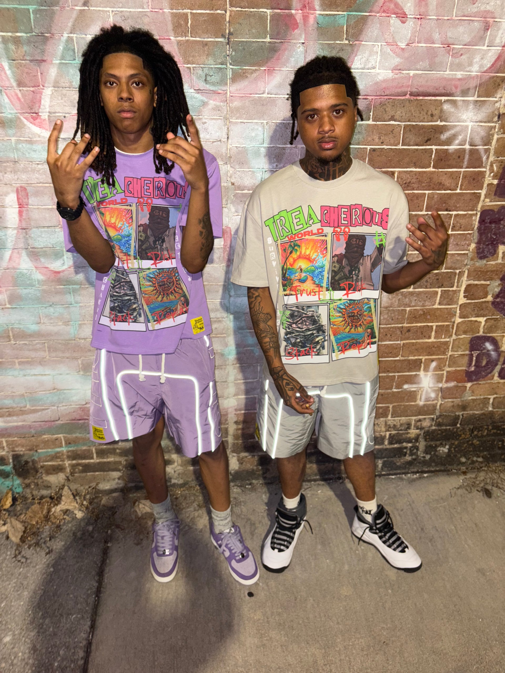 Trs Reflective Windbreaker Shorts